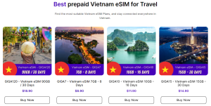 Vietnam eSIM - new solution for tourists